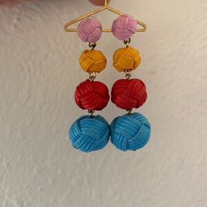 J. Crew multicolor earrings